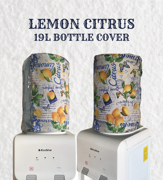 Lemon Citrus Printed Kitchen Cover Set