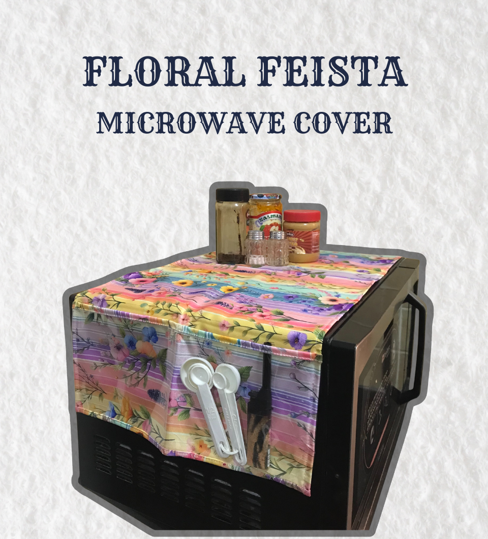 Floral Feista Printed Kitchen Cover Set