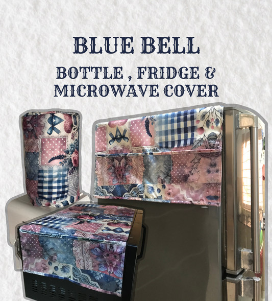 Blue Bell Printed Kitchen Cover Set
