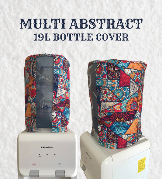 Multi Abstract Printed Kitchen Cover Set
